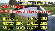 Tanken in Eupen, Herbesthaler Str 160